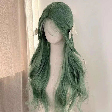 Radiant Ruby Long Straight Lace Front Wig - Heat-Resistant Synthetic Headband Wig for Everyday Glamour & Cosplay - Très Elite