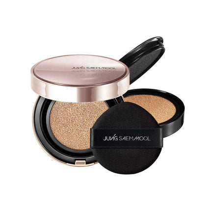 Radiant Shield Cushion with SPF50+ PA+++ and Anti-Aging Properties - 15g + Complimentary Refill Pack - Très Elite