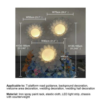 Radiant Sunflower Fairy Lights - Ideal for Weddings and Special Events- Très Elite- Très Elite