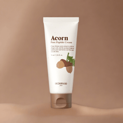 Radiant Youth: Jirisan Acorn Peptide Cream for Refined Pores.
