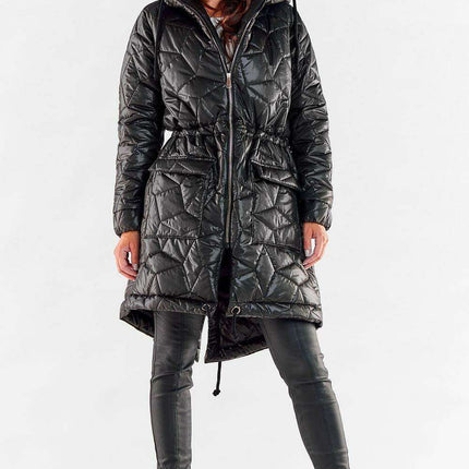 Rainy Day Quilted Jacket - Stylish Waterproof Coat for Unpredictable Weather - Très Elite