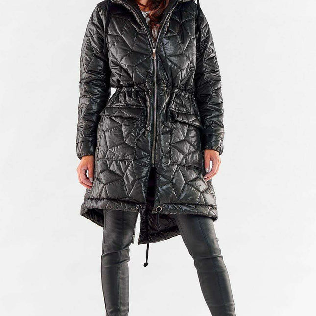 Rainy Day Quilted Jacket - Stylish Waterproof Coat for Unpredictable Weather
