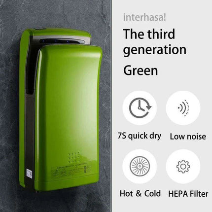 Rapid-Dry 1800W HEPA Commercial Jet Hand Dryer - Ultra-Fast Drying Solution for Restrooms- Très Elite- Très Elite