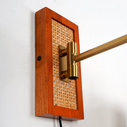 Rattan Art Wall Lamp