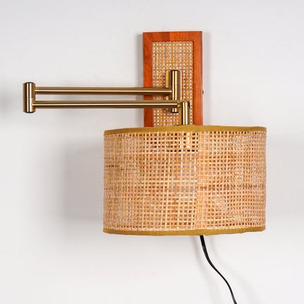 Rattan Art Wall Lamp
