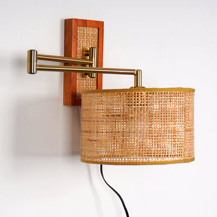 Rattan Art Wall Lamp