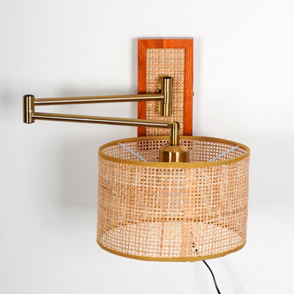 Rattan Art Wall Lamp