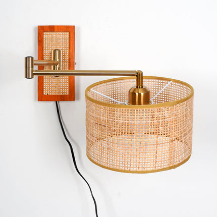 Rattan Art Wall Lamp