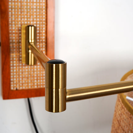 Rattan Art Wall Lamp