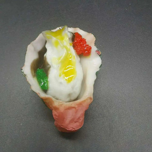 Realistic Scallop Shell BBQ Oyster Miniature Model - Perfect for Creative Projects
