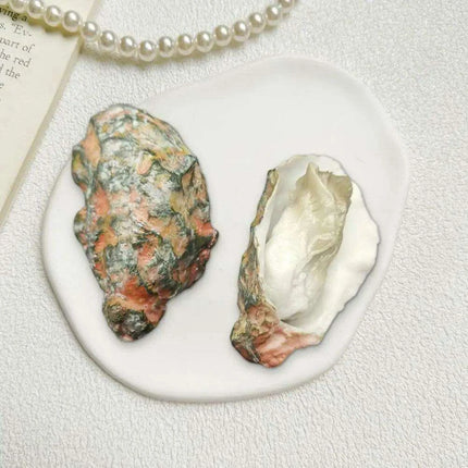 Realistic Scallop Shell BBQ Oyster Miniature Model - Perfect for Creative Projects - Très Elite
