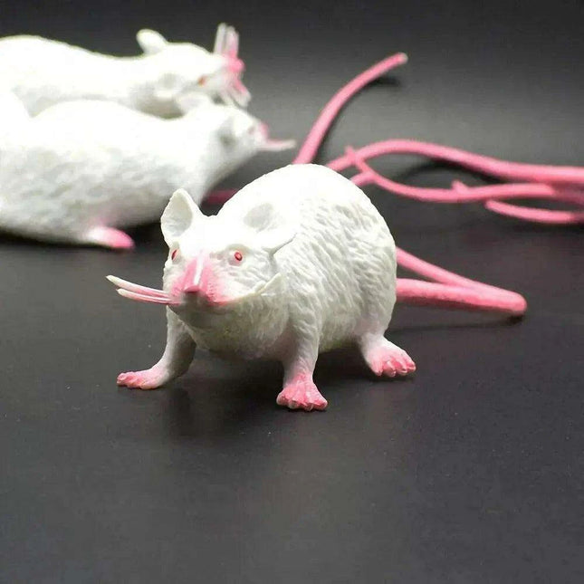 Realistic Small Rat Prank Toy for Halloween Haunts