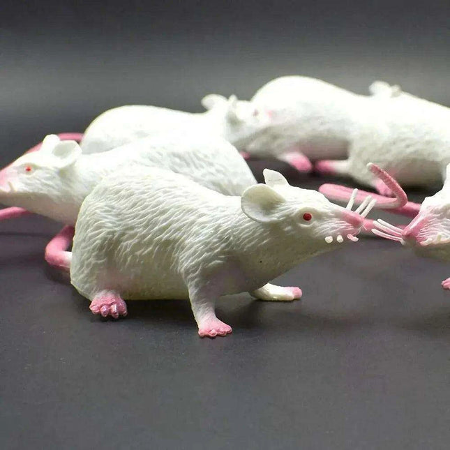 Realistic Small Rat Prank Toy for Halloween Haunts