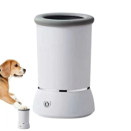 Rechargeable Electric Paw Cleaning Device for Dogs and Cats with Massage Feature - Très Elite