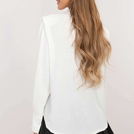 Red Long Sleeve Shirt Model 203731 With Shoulder Pads - Très Elite