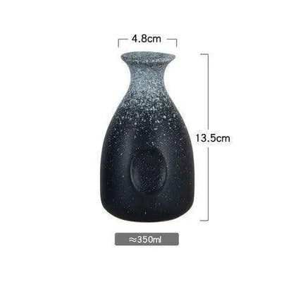 Refined Japanese Ceramic Sake Set for Elegant Beverage Serving - Très Elite