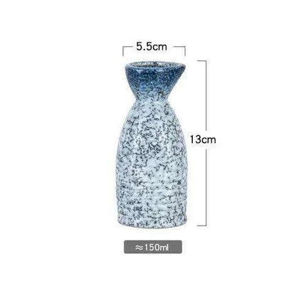 Refined Japanese Ceramic Sake Set for Elegant Beverage Serving - Très Elite