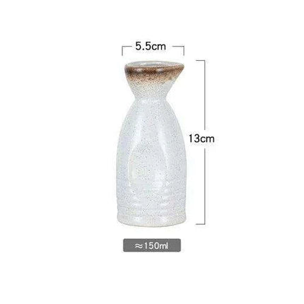 Refined Japanese Ceramic Sake Set for Elegant Beverage Serving - Très Elite