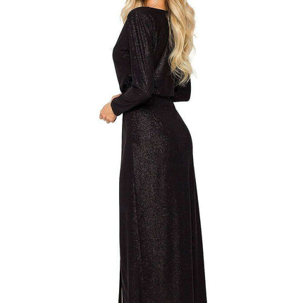 Regal Brocade Evening Gown - Très Elite
