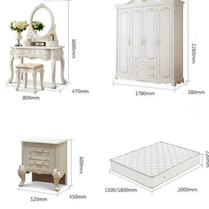 Regal Morocco Dream Leather Bed - European Opulence & Morocco Charm- Très Elite- Très Elite