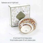 Regal Palace-Inspired Bone China Tea Set with Exquisite Ceramic Cups and Saucers - Très Elite