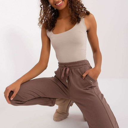 Relaxed Chic High-Waisted Lounge Pants - Très Elite