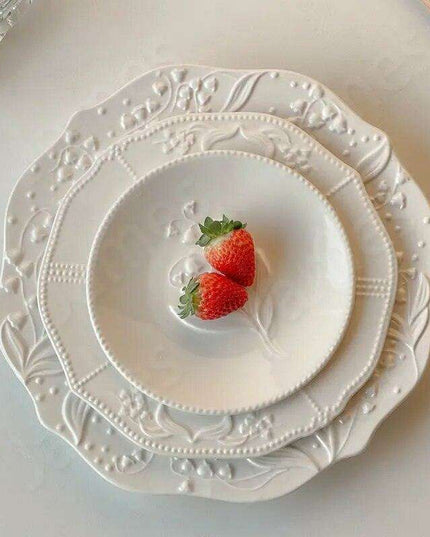 Lily Valley Luxe Porcelain Dining Plate Set