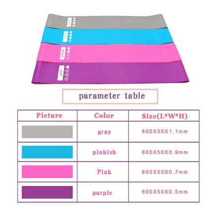 Resistance Bands Set For Home Gym And Yoga Training Booty Shaping