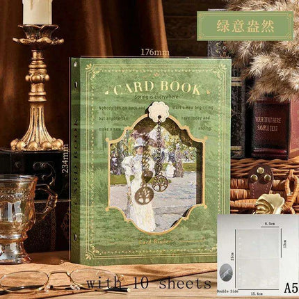 Retro 3D Kpop Memory Vault | A5 Elegant Card Holder Album. retro-3d-kpop-memory-vault-a5-elegant-card-holder-album Office Products›Office & School Supplies›Notebooks & Writing Pads›Spiral Notebooks