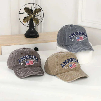 Retro Cowboy Embroidered Unisex Adjustable Baseball Cap - Year-Round Sunscreen Hat - Très Elite
