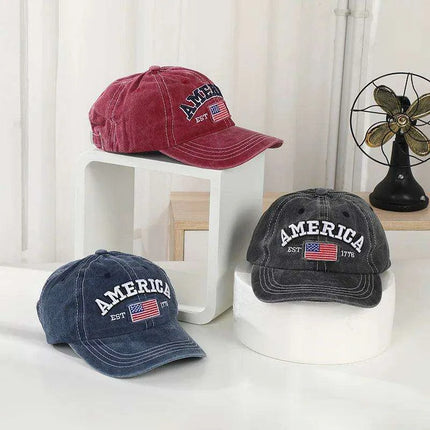 Retro Cowboy Embroidered Unisex Adjustable Baseball Cap - Year-Round Sunscreen Hat - Très Elite