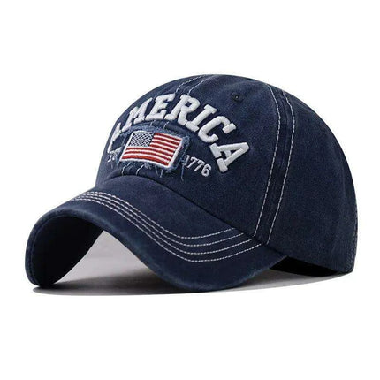 Retro Cowboy Embroidered Unisex Adjustable Baseball Cap - Year-Round Sunscreen Hat - Très Elite