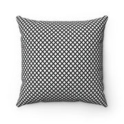Reversible Black and White Fisheye Patterned Pillowcase - Très Elite