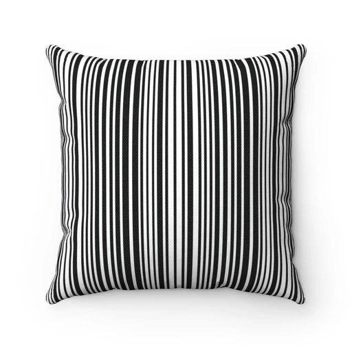 Reversible Black and White Striped Pillow Cover for Chic Home Decor - Très Elite