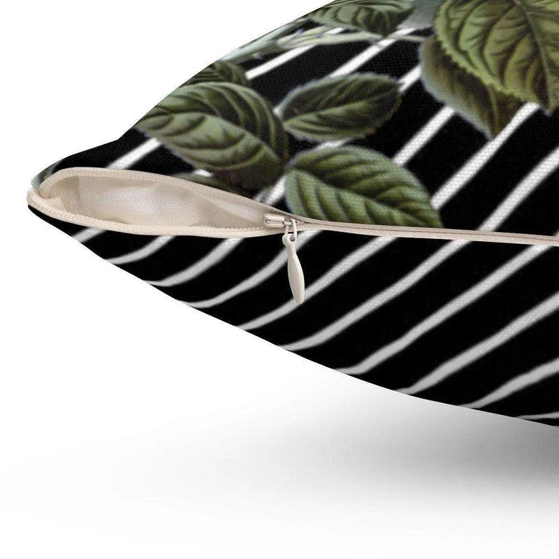 Reversible Camellia Luxe Decorative Pillow Cover - Très Elite