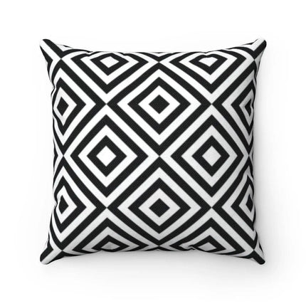 Reversible Chevron and Black Pillow Cover for Stylish Home Decor - Très Elite