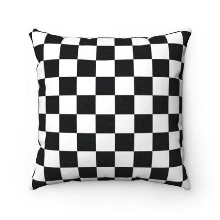 Reversible Chic Black & White Pillow Cover