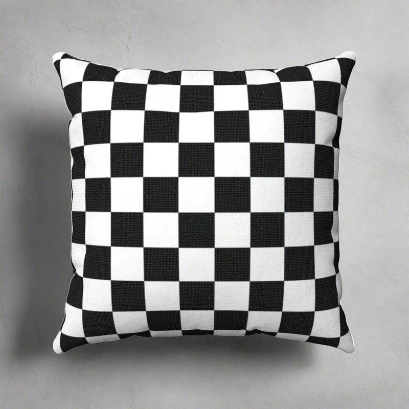 Reversible Chic Black & White Pillow Cover - Très Elite