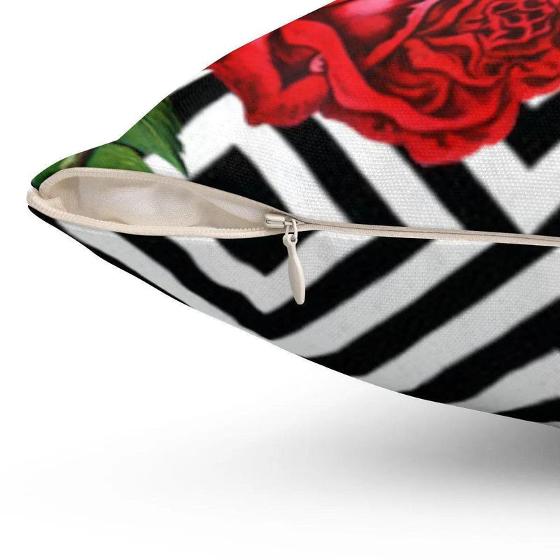 Reversible Elegant Botanica Rose Pillowcase for Chic Décor - Très Elite