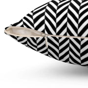 Reversible Herringbone Decorative Pillow Cover - Très Elite