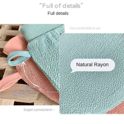 Revitalize Your Skin Exfoliating Shower Gloves - Elevate Your Self-Care Routine - Très Elite