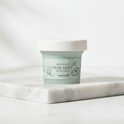 Revitalizing Pear & Mint Detox Clay Mask - Illuminate Your Skin's Natural Glow.