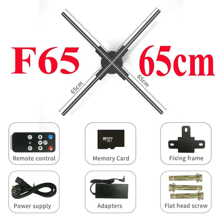 Revolutionary 3D Holographic Advertising Projector - Elevate Your Brand Experience..