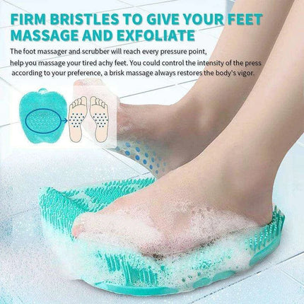 Revolutionary Acupressure Foot Care Shower Mat - Très Elite