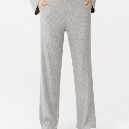 Ribbed Women's Trousers - Stylish Comfort for Every Occasion - Très Elite
