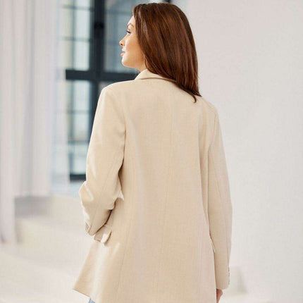 Roco Fashion Freya Elegant Herringbone Blazer - Très Elite