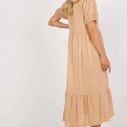 Romantic Ruffle Hem Heart Dress - Très Elite