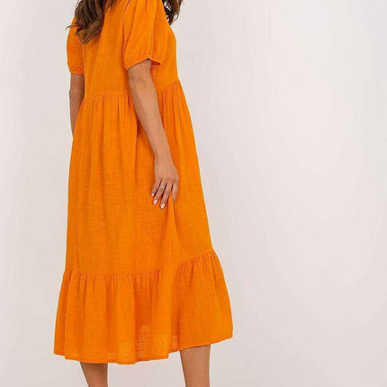 Romantic Ruffle Hem Heart Dress - Très Elite