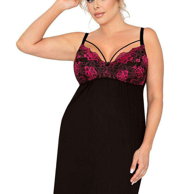 Rose Garden Fantasy Plus Size Chemise Nightgown
