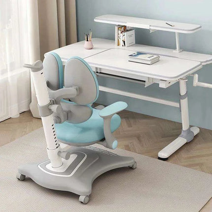 Rotating Office Chair with Adjustable Backrest, Handrails, and Rollers - Très Elite